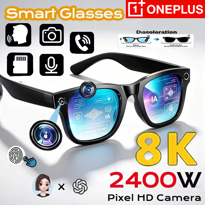 OnePlus NEW 8K 2400MP AI Smart - Smart Glasses Lens review and price