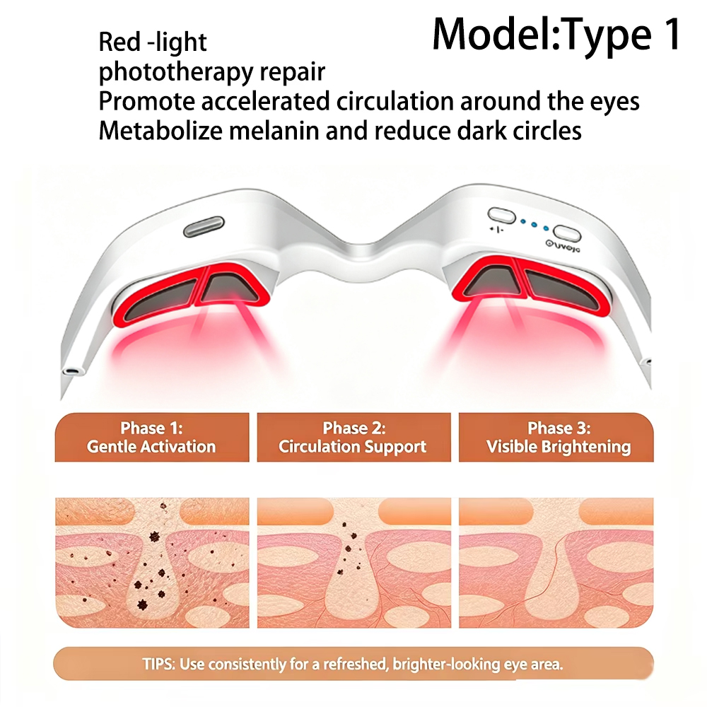 Eye Beauty Devices 3D Red Ligh - Light Therapy Glasses review and price